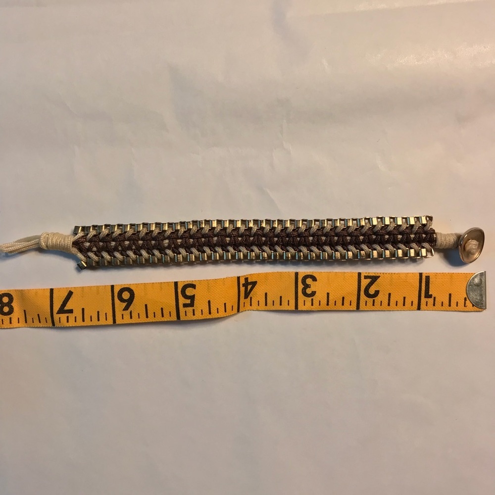 Braided Chain Rope Bracelet - Picture 2 of 3